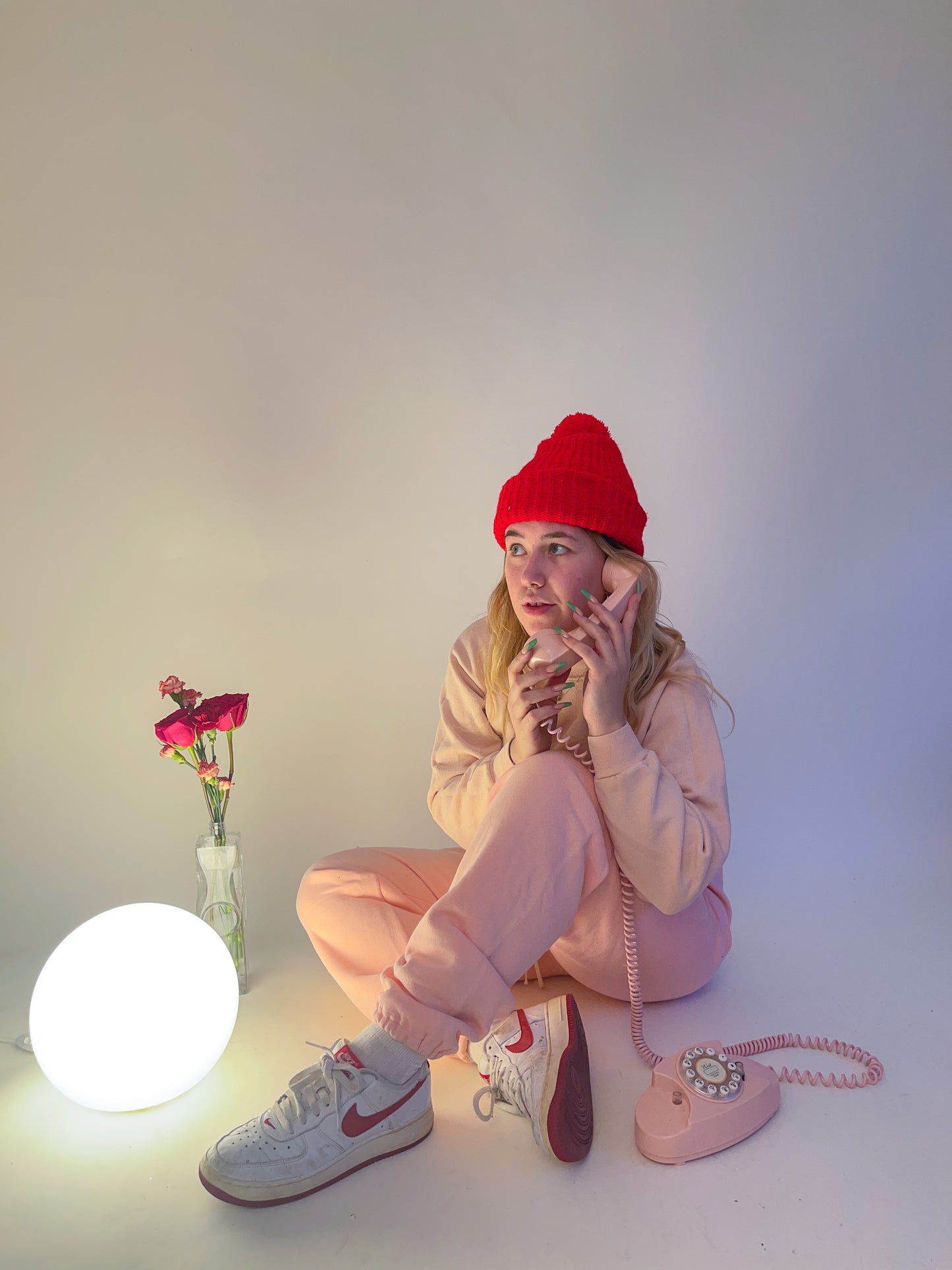 Deadstock 80s Russell Athletic Baby Pink Sweatpants