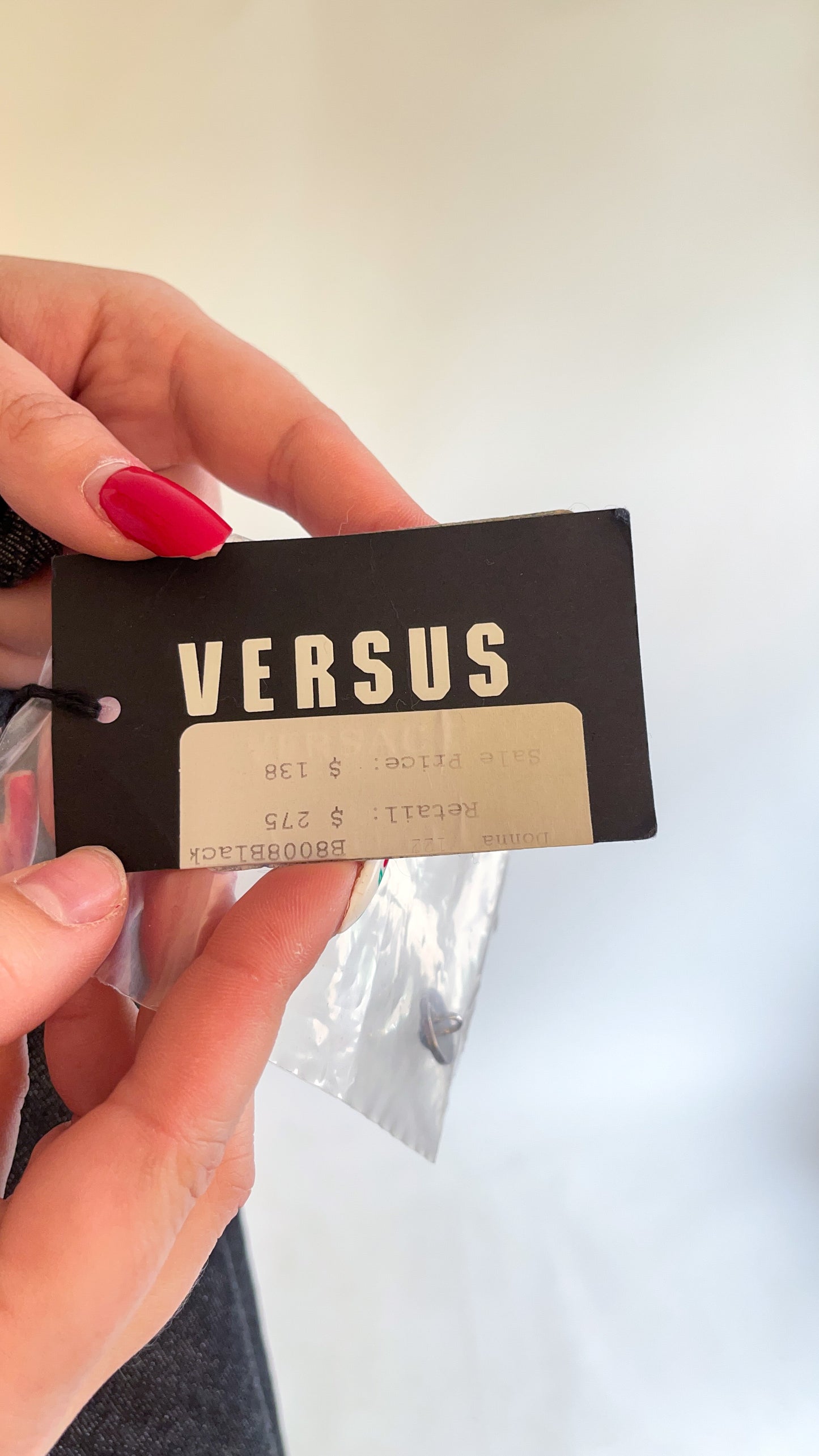 90s Deadstock Versace Versus Button Up Mini Skirt