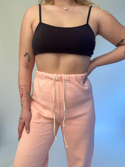Deadstock 80s Russell Athletic Baby Pink Sweatpants