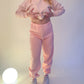 Deadstock 80s Russell Athletic Baby Pink Sweatpants