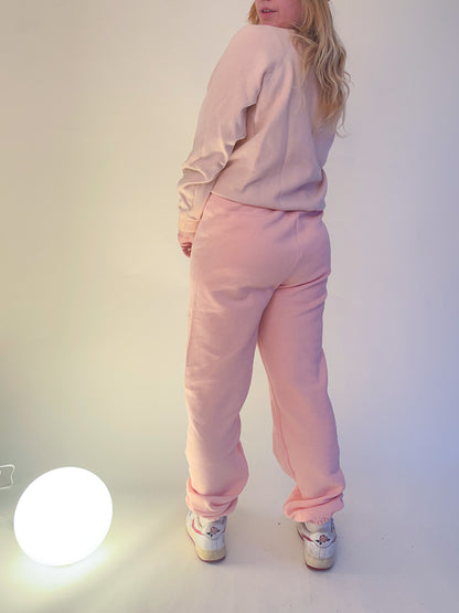 Deadstock 80s Russell Athletic Baby Pink Sweatpants