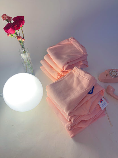 Deadstock 80s Russell Athletic Baby Pink Sweatpants