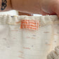 70s Funfetti Flutter Sleeve Waffle Knit Blouse (M/L)