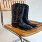 90s Black Cowboy Boots (US W8)