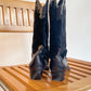 90s Suede & Leather Cowboy Boots (US W10)
