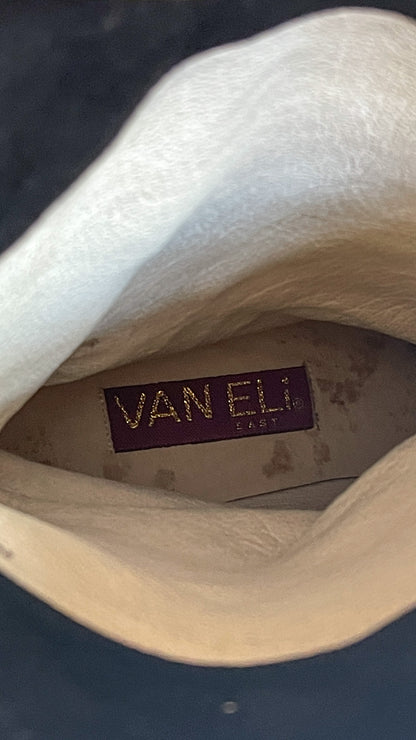 90s Suede & Leather Cowboy Boots (US W10)