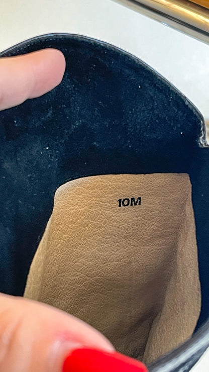 90s Suede & Leather Cowboy Boots (US W10)