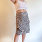00s Silk Leopard Print Midi Skirt (S/M)