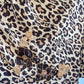 00s Silk Leopard Print Midi Skirt (S/M)