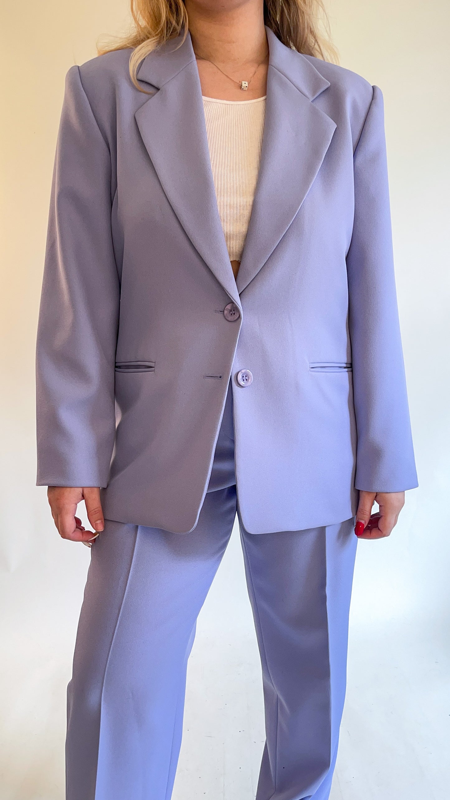 90s Lavender 3 pc. Suit Set (L)