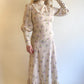 70s Gunne Sax Style Bishop Sleeve Prairie Dress (M)