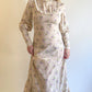 70s Gunne Sax Style Bishop Sleeve Prairie Dress (M)