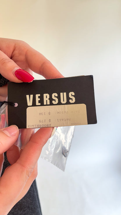 90s Deadstock Versace Versus Button Up Mini Skirt