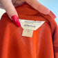 70s Burnt Orange Overshirt Jacket (XXL)