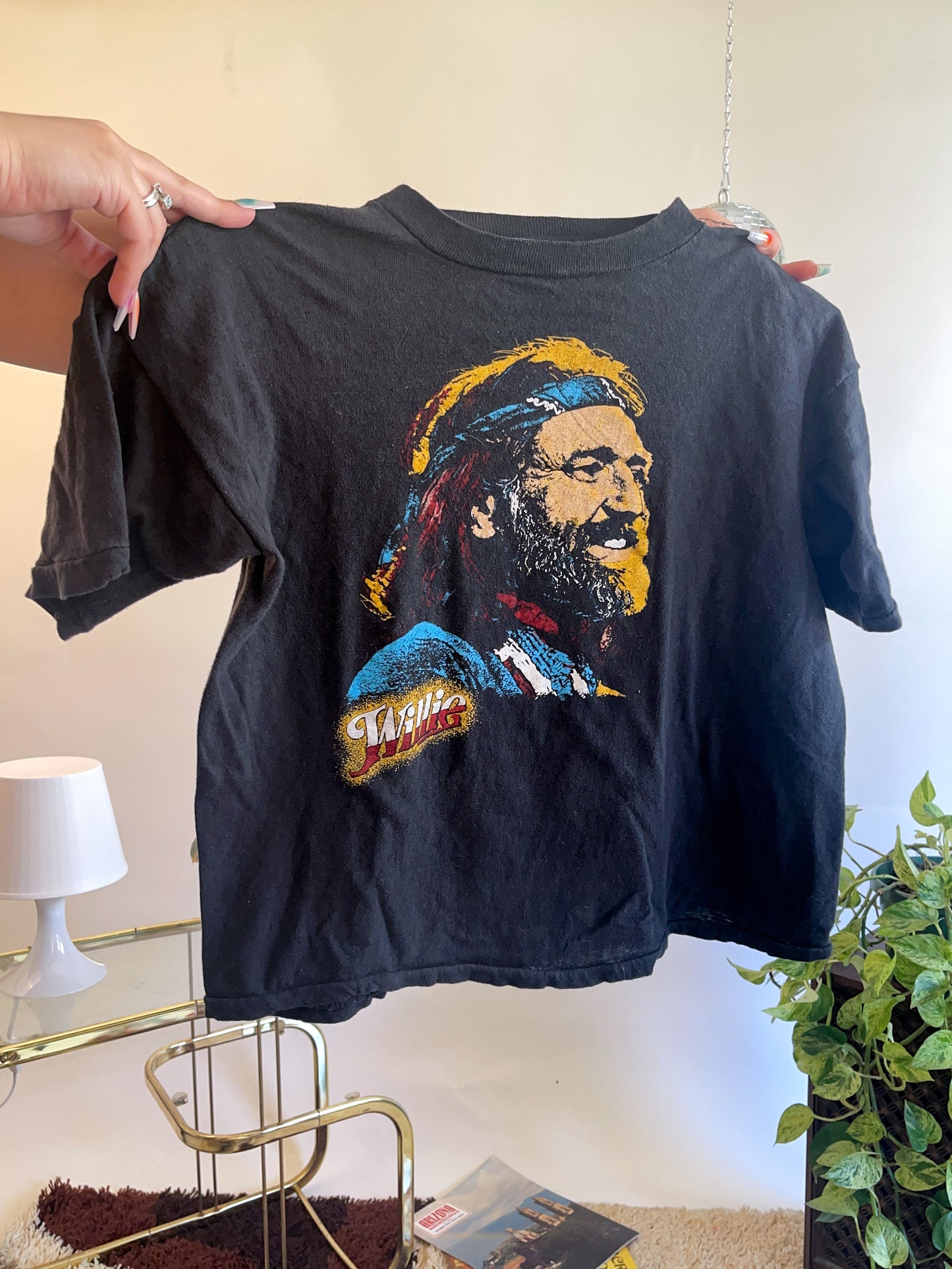 Early 80s Willie Nelson Graphic T-Shirt