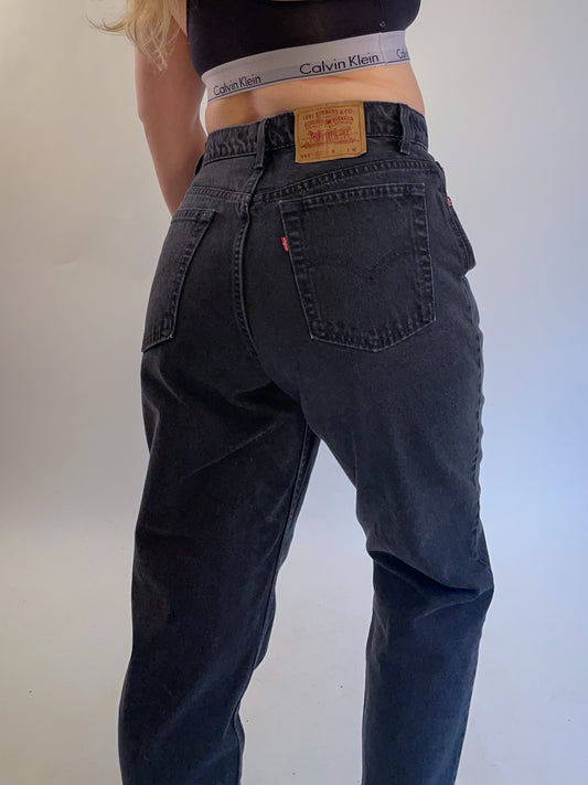 90s Black Levi's 551 Jeans (W32”)