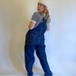 L 60s Dark Wash Sears Overalls