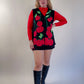 90s Cherry Knit Sweater Vest (L)