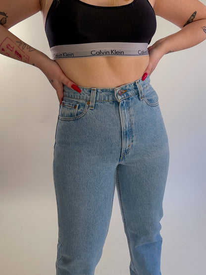 90s Light Wash Levi's 512 Jeans (W29”)