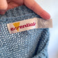 80s Powder Blue Knit Sweater Vest (M)