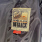 90s Black Suede Vest (XL)