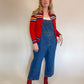S/M 70s Rainbow Wool Zip-Up Cardigan