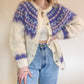 L/XL 90s Icelandic Mohair Wool Cardigan