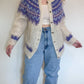 L/XL 90s Icelandic Mohair Wool Cardigan