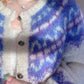 L/XL 90s Icelandic Mohair Wool Cardigan