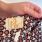 70s Geometric Print Pleated Dress