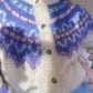 L/XL 90s Icelandic Mohair Wool Cardigan