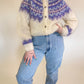 L/XL 90s Icelandic Mohair Wool Cardigan