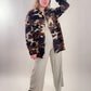 70s/80s Camo Fleece Shirt (M)