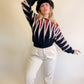 W29” 90s Cream Corduroy High Waist Trousers