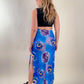 90s Electric Daisy Maxi Skirt (M)