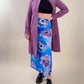 90s Electric Daisy Maxi Skirt (M)