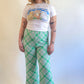 90s Graphic Baby Tee (XS)