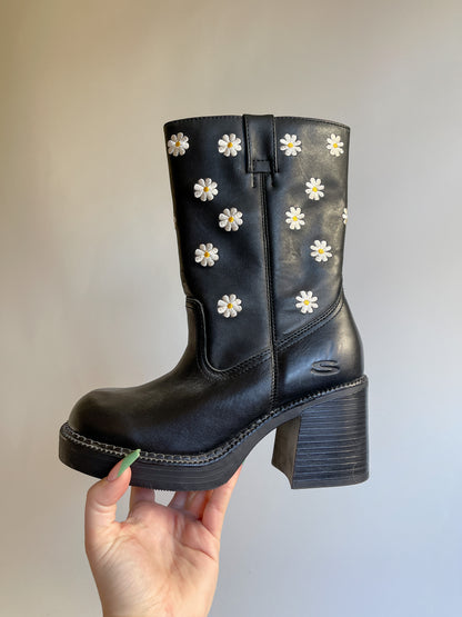 90s Deadstock Skechers Daisy Platform Boots