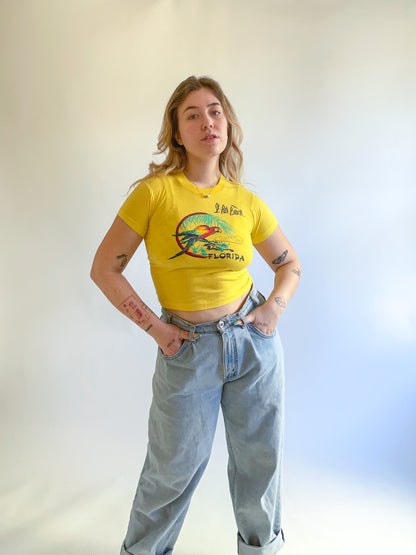 S 80s Florida Souvenir Baby Tee