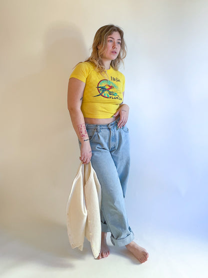 S 80s Florida Souvenir Baby Tee