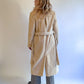 S/M 70s Tan Jumbo Corduroy Duster Robe Coat