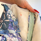 60s Blue Floral Daisy Print Mini Dress (M/L)