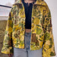 Handmade Yellow Floral Quilt Jacket