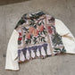 Handmade Fruit Print Tapestry Blanket Jacket