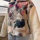 Handmade Fruit Print Tapestry Blanket Jacket