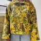 Handmade Yellow Floral Quilt Jacket